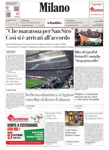 la Repubblica Milano - 19 Settembre 2025