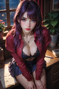 Hitagi Senjougahara - Preview (AI Generated)