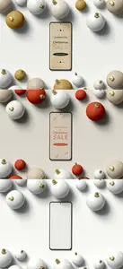 AS - Christmas Sale with Screen Phone Mockup 472503792