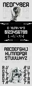 Neo Cyberpunk - Modern Techno Font 96CLW6A