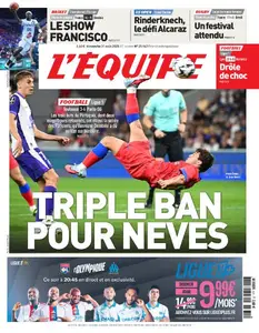 L’equipe du Dimanche 31 Août 2025