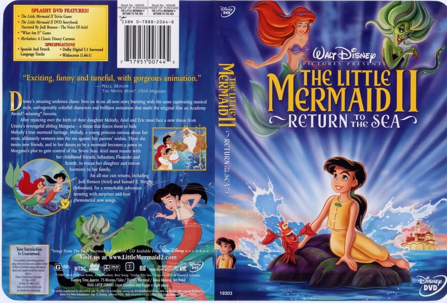 Little Mermaid 2 Return To The Sea 2000 Avaxhome