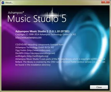 Ashampoo Music Studio 5.0.1.10 Portable