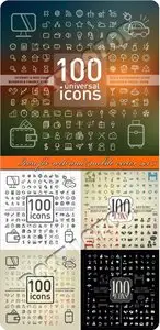 Icon for web and mobile vector set 5