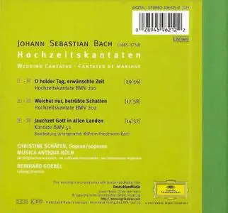 Christine Schäfer, Reinhard Goebel, Musica Antiqua Köln - Johann Sebastian Bach: Hochzeitskantaten (1999)