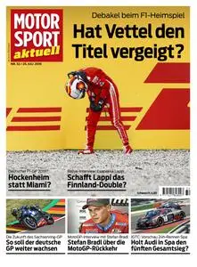 MOTORSPORT aktuell – 26. Juli 2018