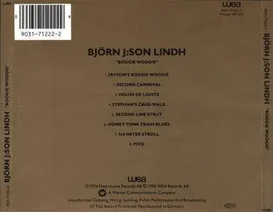 Bjorn J:son Lindh - Boogie Woogie (1974) {1990 WEA}