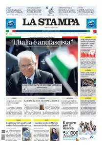 La Stampa Biella - 26 Aprile 2023