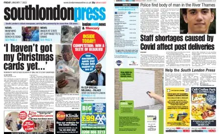 South London Press – January 07, 2022