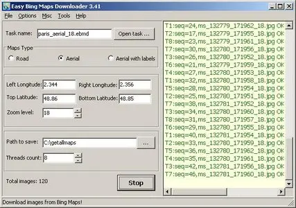 Easy Bing Maps Downloader 3.52