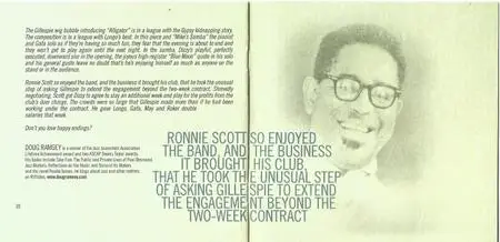 Dizzy Gillespie - Live At Ronnie Scott's, Volume Four (1973) {Consolidated Artists CAP1044 rel 2014}