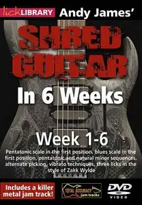 Lick Library - Shred Guitar In 6 Weeks - DVD/DVDRip (2010) [Repost]