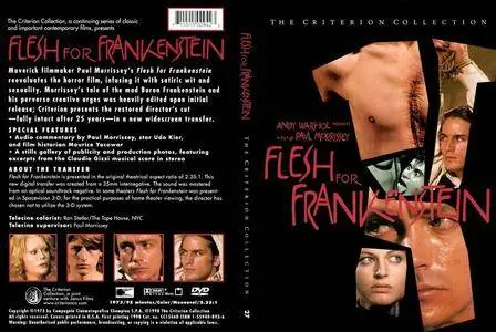 Flesh for Frankenstein (1973) [The Criterion Collection #027 - Out of Print]