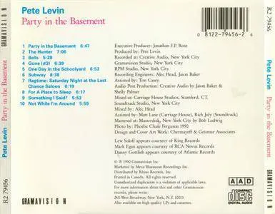 Pete Levin - Party In The Basement (1990) {Gramavision R2 79456}