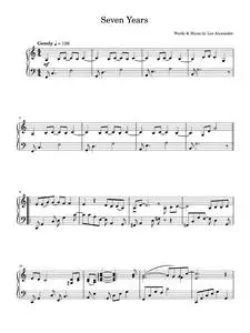 Seven years - Norah Jones (Piano Solo)