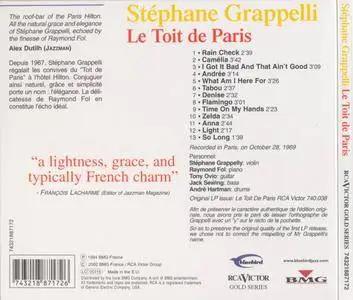 Stephane Grappelli - Le Toit de Paris (1969) {RCA Victor 74321887172 rel 2002}