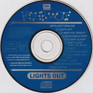Peter Wolf - Lights Out (1984) {EMI America}