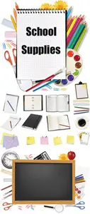 School Supplies Vector 2