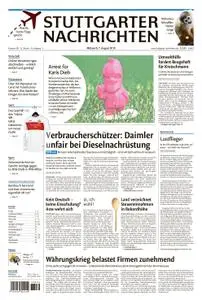 Stuttgarter Nachrichten Stadtausgabe (Lokalteil Stuttgart Innenstadt) - 07. August 2019