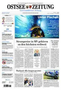 Ostsee Zeitung Grevesmühlener Zeitung - 11. Juli 2018