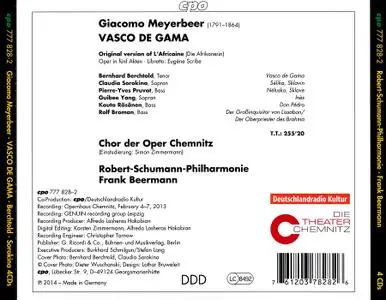 Frank Beermann, Robert-Schumann-Philharmonie - Giacomo Meyerbeer: Vasco de Gama (2014)