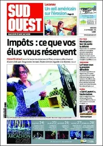 SUD OUEST bassin d'Arcachon Mercredi 24 septembre 2014
