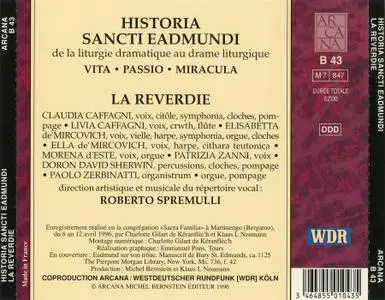 La Reverdie - Historia Sancti Eadmundi: De la liturgie dramatique au drame liturgique (1996)