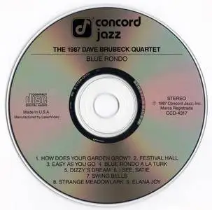 The Dave Brubeck Quartet - Blue Rondo (1986) {Concord Jazz CCD-4317}