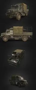 Army Mercedes 3D