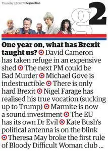 The Guardian g2 magazine  June 22 2017