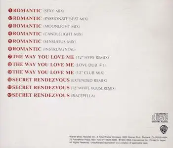 Karyn White - Romantic (Moonlight Mix EP) (1991) {Warner Bros. Japan}