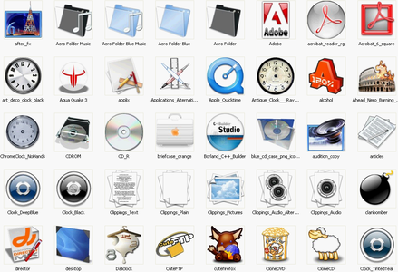 Object Dock PNG Icons