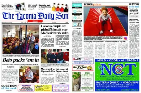 The Laconia Daily Sun – March 22, 2019