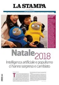 La Stampa Savona - 24 Dicembre 2018