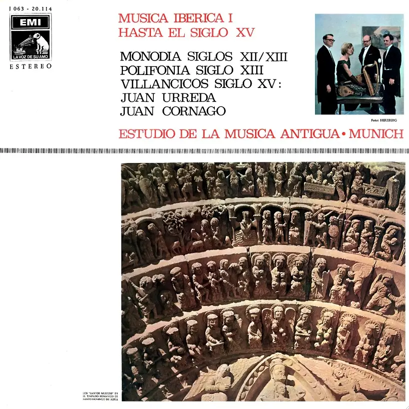 Studio der Frühen Musik - Música Ibérica I 'Hasta el siglo XV' (LP / FLAC)