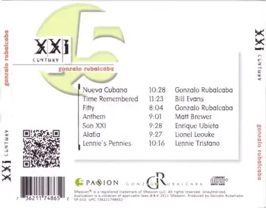 Gonzalo Rubalcaba - XXI Century (2011)