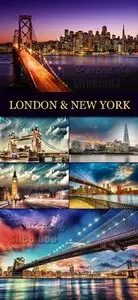 Stock Photo - London & New York