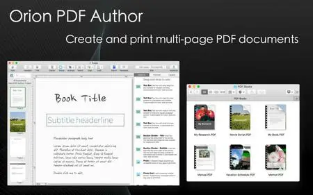 Orion PDF Author 2.95