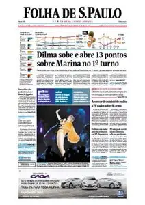 Folha de São Paulo - 27 de setembro de 2014 - Sábado