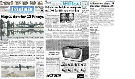 Philippine Daily Inquirer – January 03, 2005