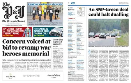 The Press and Journal Moray – August 11, 2021