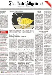 Frankfurter Allgemeine Zeitung mit RMZ vom 16. Oktober 2010