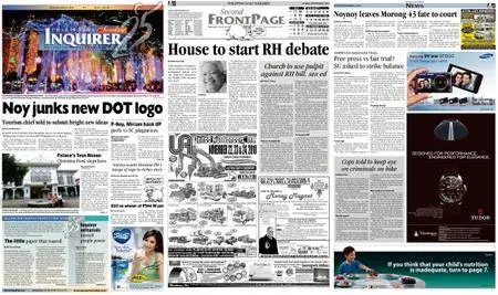 Philippine Daily Inquirer – November 21, 2010