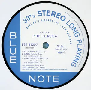 Pete La Roca - Basra (Toshiba/EMI Japan) Vinyl rip in 24 Bit/96 Khz + CD-format 