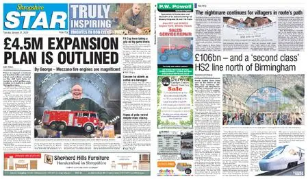 Shropshire Star Shrewsbury Edition – January 21, 2020