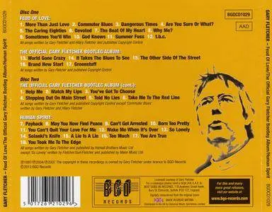 Gary Fletcher - Feud Of Love; Official Gary Fletcher Bootleg Album; Human Spirit (2013) 3 LPs in 2 CD, Remastered Reissue