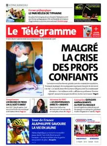 Le Télégramme Concarneau – 01 septembre 2020