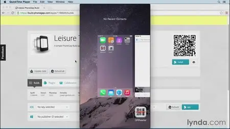 Lynda - Building Android and iOS Apps with Dreamweaver CC and PhoneGap