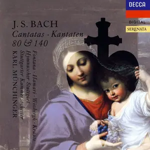 Karl Münchinger, Stuttgarter Kammerorchester, Stuttgarter Hymnus-Chorknaben - Bach: Cantatas BWV 80, 140 (1993)