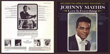 Johnny Mathis - Love Is Everything (1965) & Broadway (1964) [2012, Remastered Reissue]